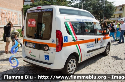 Fiat Doblò XL IV serie
Pubblica Assistenza Fornacette (PI)
Allestito Mariani Fratelli
Parole chiave: Fiat Doblò_XL_IVserie