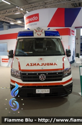 Volkswagen Crafter II serie 
Croce Rossa Italiana
Comitato Provinciale di Reggio Emilia
Allestita Ambitalia
Esposta al REAS 2018
Parole chiave: Volkswagen Crafter_IIserie REAS_2018