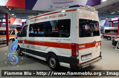 Volkswagen Crafter II serie 
Croce Rossa Italiana
Comitato Provinciale di Reggio Emilia
Allestita Ambitalia
Esposta al REAS 2018
Parole chiave: Volkswagen Crafter_IIserie REAS_2018