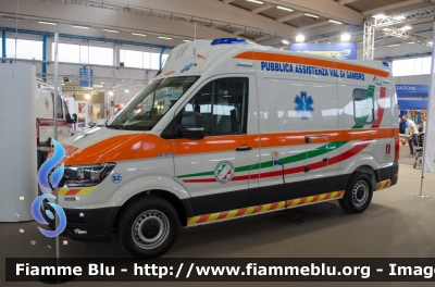 Volkswagen Crafter II serie 4motion
Pubblica Assistenza Val di Sambro (BO)
Allestita Alessi & Becagli
Esposta al REAS 2018
Parole chiave: Volkswagen Crafter_IIserie 4motion REAS_2018