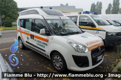 Fiat Doblò III serie
Pubblica Assistenza Croce Verde Cassanese (AL)
Allestito Maf
Parole chiave: Fiat Doblò_IIIserie REAS_2018