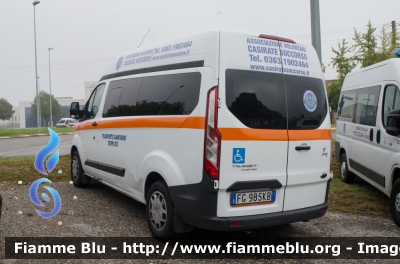 Ford Transit Custom
Casirate Soccorso 
Casirate d'Adda (BG)
Allestito Focaccia
Parole chiave: Ford Transit_Custom REAS_2018