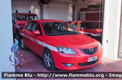 Mazda 3
Vigili del Fuoco
Comando Provinciale di Massa Carrara
Distaccamento Permanente di Carrara
VF 26845
Parole chiave: Mazda_3 VF26845