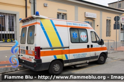 Fiat Ducato III serie
Misericordia Latignano (PI)
Allestita Orion
Ricondizionata Nepi Allestimenti
Ex Misericordia Terranuova Bracciolini (AR)
Parole chiave: Fiat Ducato_IIIserie Ambulanza