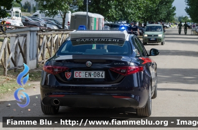 Alfa Romeo Nuova Giulia
Carabinieri
Nucleo Operativo Radiomobile
Allestimento FCA
CC EN 084
Parole chiave: Alfa_Romeo Nuova_Giulia CCEN084