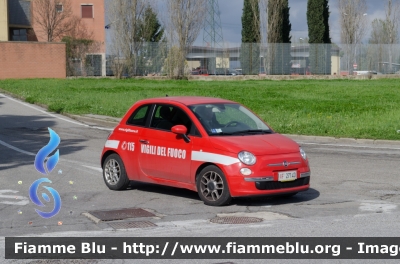 Fiat Nuova 500
Vigili del Fuoco 
Comando Provinciale di Firenze
Veicolo acquisito da confisca
VF 27140
Parole chiave: Fiat Nuova_500 VF27140