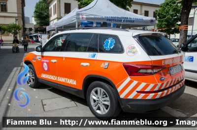 Skoda Kodiaq
Azienda USL Toscana Centro
118 Firenze-Prato
Automedica Maxi Emergenze
Automezzo TC12
Allestita Orion
Parole chiave: Skoda_Kodiaq