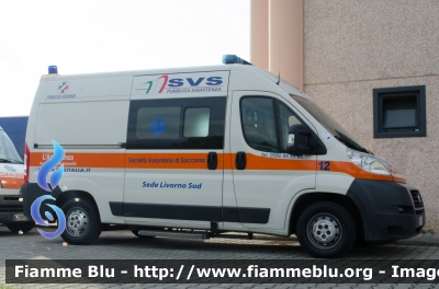 Fiat Ducato X250
Società Volontaria di Soccorso Livorno
Sede Livorno Sud
Parole chiave: Fiat Ducato_X250