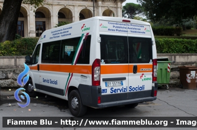 Fiat Ducato X250
Coordinamento Provinciale Anpas 
Area Pistoiese-Valdinievole (PT)
Allestito Cevi Carrozzeria Europea
Parole chiave: Fiat Ducato X250