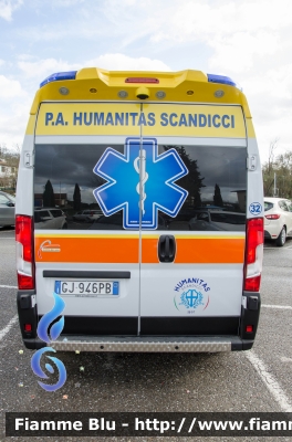 Fiat Ducato X290
Pubblica Assistenza Humanitas Scandicci (FI)
Sezione Collinare Ginestra Fiorentina
Allestito Alessi & Becagli
Parole chiave: Fiat Ducato_X290