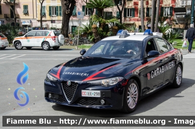 Alfa Romeo Nuova Giulia
Carabinieri
Nucleo Operativo Radiomobile
Allestimento FCA
CC EE 298
Parole chiave: Alfa_Romeo Nuova_Giulia CCEE298