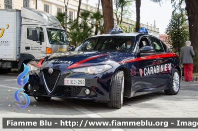 Alfa Romeo Nuova Giulia
Carabinieri
Nucleo Operativo Radiomobile
Allestimento FCA
CC EE 298
Parole chiave: Alfa_Romeo Nuova_Giulia CCEE298