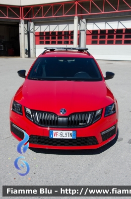 Skoda Octavia VRS IV serie
Vigili del Fuoco
Unione Distrettuale Alto Garda e Ledro
Corpo Volontario di Riva del Garda (TN)
VF 5L9 TN
Parole chiave: Skoda Octavia_VRS_IVserie VF5L9TN