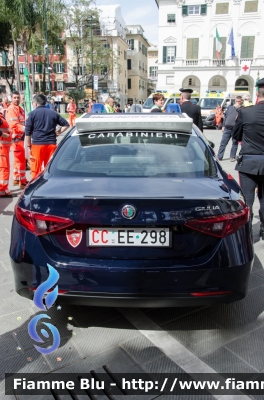 Alfa Romeo Nuova Giulia
Carabinieri
Nucleo Operativo Radiomobile
Allestimento FCA
CC EE 298
Parole chiave: Alfa_Romeo Nuova_Giulia CCEE298