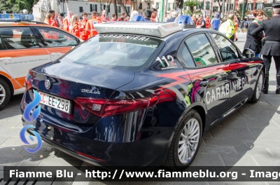 Alfa Romeo Nuova Giulia
Carabinieri
Nucleo Operativo Radiomobile
Allestimento FCA
CC EE 298
Parole chiave: Alfa_Romeo Nuova_Giulia CCEE298