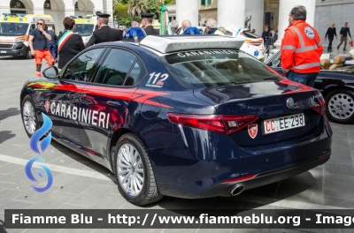 Alfa Romeo Nuova Giulia
Carabinieri
Nucleo Operativo Radiomobile
Allestimento FCA
CC EE 298
Parole chiave: Alfa_Romeo Nuova_Giulia CCEE298