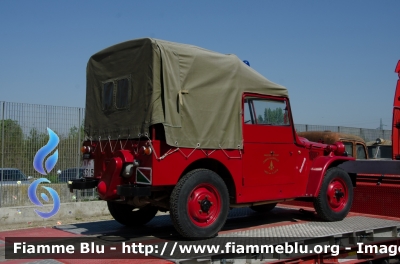 Fiat Campagnola I serie
Vigili del Fuoco
Comando Provinciale di Firenze
Automezzo con fotoelettrica storico
VF 9315
Parole chiave: Fiat Campagnola_Iserie VF9315