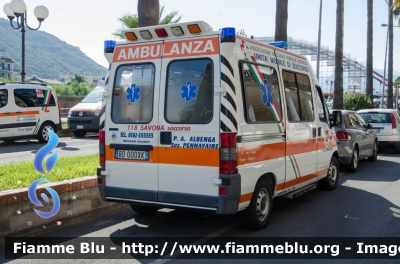 Fiat Ducato II serie
Pubblica Assistenza Croce Bianca Albenga (SV)
Sezione Pennavaire
Allestito Mariani Fratelli
Parole chiave: Fiat Ducato_IIserie