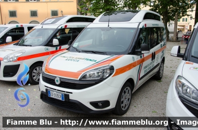 Fiat Doblò IV serie
S35 - Pubblica Assistenza Croce Verde Lucca
Sezione Garfagnana - Oltreserchio - Guamo - Media Valle
Allestito Maf
Parole chiave: Fiat Doblò_IVserie