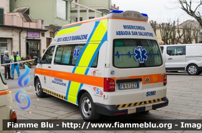 Volkswagen Transporter T6
Misericordia Abbadia San Salvatore (SI)
Allestita Maf
Parole chiave: Volkswagen Transporter_T6 Misericordia_Abbadia_San_Salvatore