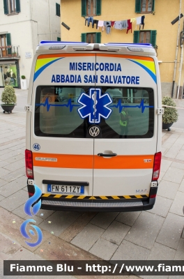 Volkswagen Crafter II serie
Misericordia Abbadia San Salvatore (SI)
Allestita Maf
Parole chiave: Volkswagen Crafter_IIserie Misericordia_Abbadia_San_Salvatore