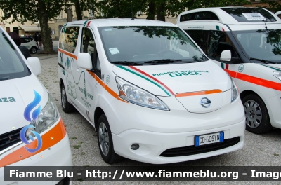 Nissan NV 200
S37 - Pubblica Assistenza Croce Verde Lucca
Sezione Garfagnana - Oltreserchio - Guamo - Media Valle
Allestito Nepi Allestimenti
Parole chiave: Nissan_NV200