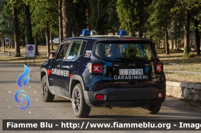 Jeep Renegade restyle
Carabinieri
Allestimento FCA
CC ED 728
Parole chiave: Jeep_Renegade restyle CCED728