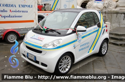 Smart Fortwo II serie
Misericordia Empoli (FI)
Assistenza Domiciliare
Allestita Digital Moon
Parole chiave: Smart Fortwo_IIserie