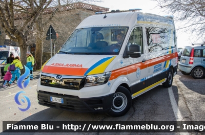 Man Tge 3.180 4x4
Misericordia Cortona (AR)
Allestito Mariani Fratelli
Parole chiave: Man Tge_3_180_4x4