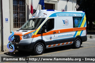 Ford Transit VIII serie
Misericordia Vinci (FI)
 Allestita Alessi & Becagli
Parole chiave: Ford Transit_VIIIserie