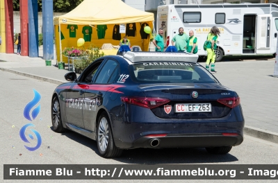 Alfa Romeo Nuova Giulia
Carabinieri
Nucleo Operativo Radiomobile
Allestimento FCA
CC EF 263
Parole chiave: Alfa_Romeo Nuova_Giulia CCEF263