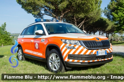 Skoda Kodiaq
Azienda USL Toscana Centro
118 Pistoia - Empoli
Postazione Fucecchio (FI)
Automedica Maxi Emergenze
Automezzo TC14
Allestita Orion
Parole chiave: Skoda_Kodiaq