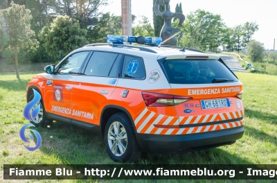 Skoda Kodiaq
Azienda USL Toscana Centro
118 Pistoia - Empoli
Postazione Fucecchio (FI)
Automedica Maxi Emergenze
Automezzo TC14
Allestita Orion
Parole chiave: Skoda_Kodiaq