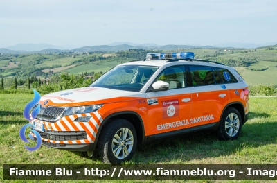 Skoda Kodiaq
Azienda USL Toscana Centro
118 Pistoia - Empoli
Postazione Fucecchio (FI)
Automedica Maxi Emergenze
Automezzo TC14
Allestita Orion
Parole chiave: Skoda_Kodiaq