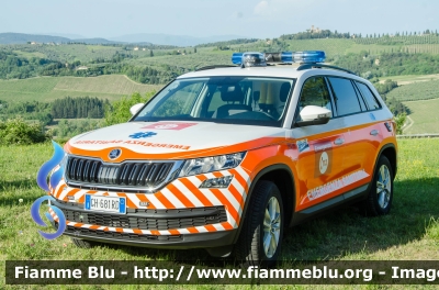 Skoda Kodiaq
Azienda USL Toscana Centro
118 Pistoia - Empoli
Postazione Fucecchio (FI)
Automedica Maxi Emergenze
Automezzo TC14
Allestita Orion
Parole chiave: Skoda_Kodiaq