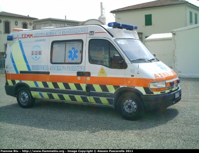 Renault Master II serie
Misericordia Montelupo (FI)
Allestita Alessi & Becagli
Codice Automezzo 57
Ceduta Alla Misericordia Fucecchio
Ambulanza in uso dal 2003 al 2007
Parole chiave: Renault Master_IISerie Ambulanza 118_Firenze