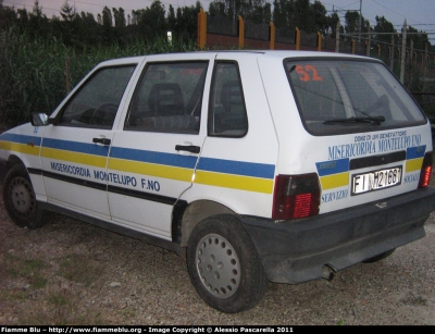 Fiat Uno II serie
Misericordia Montelupo (FI)
Servizi Sociali
Codice Automezzo: 52
Autovettura dismessa
Parole chiave: Fiat Uno_IIserie