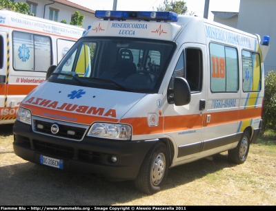 Fiat Ducato III serie
Misericordia Lucca
Allestita Alessi & Becagli
Parole chiave: Fiat Ducato_IIISerie Ambulanza 118_Lucca