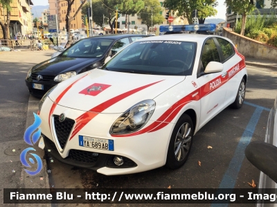 Alfa Romeo Nuova Giulietta restyle
59 - Polizia Municipale Firenze
Allestita Focaccia
POLIZIA LOCALE YA 689 AB
Parole chiave: Alfa_Romeo Nuova_Giulietta_restyle Polizia_Municipale_Firenze POLIZIA_LOCALE YA689AB