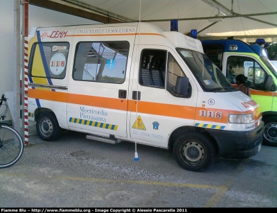 Fiat Ducato II serie
Misericordia Pietrasanta (LU)

Parole chiave: Fiat Ducato_IISerie Ambulanza 118_Lucca