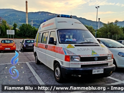 Volkswagen Transporter T4
Misericordia Ascoli Piceno
Parole chiave: Volkswagen Transporter_T4 Ambulanza