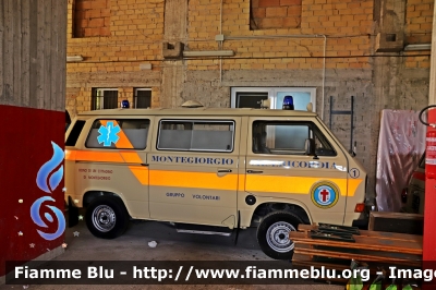 Volkswagen Transporter T3
Misericordia Montegiorgio (FM)
Allestita Mariani Fratelli
M1
Parole chiave: Volkswagen Transporter_T3 Ambulanza