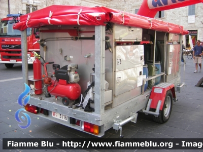 Carrello
Vigili Del Fuoco 
Comando Provinciale di Ascoli Piceno
Nucleo NBCR
VF R3116
Parole chiave: VFR3116