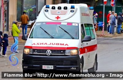 Volkswagen Transporter T6
Croce Rossa Italiana
Comitato Locale di Lipomo (CO)
Allestimento Aricar
CRI 984 AF
In scorta al Giro d'Italia 2021
Parole chiave: Volkswagen / Transporter_T6 / Ambulanza / Giro_D_Italia_2021 / CRI984AF