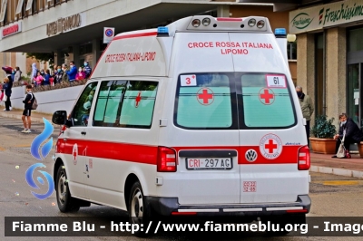 Volkswagen Transporter T6
Croce Rossa Italiana
Comitato Locale di Lipomo (CO)
Allestimento Aricar
CRI 297 AG
In scorta al Giro d'Italia 2021
Parole chiave: Volkswagen / Transporter_T6 / Ambulanza / Giro_D_Italia_2021 / CRI297AG