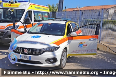 Fiat Tipo Wagon
Automedica
118 Abruzzo soccorso
ASL di Pescara
Allestimento ORION
Parole chiave: Fiat Tipo_Wagon