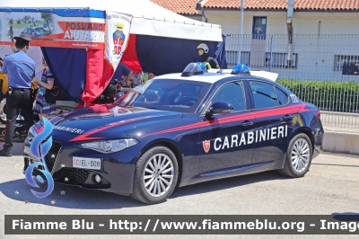 Alfa Romeo Nuova Giulia 
Carabinieri
Nucleo Operativo Radiomobile
Allestimento FCA
CC EL 308
Parole chiave: Alfa_Romeo_Nuova_Giulia CC_EL_384