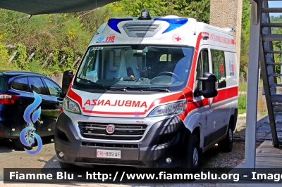 Fiat Ducato X290
Croce Rossa Italiana
Comitato Locale dei Monti Sibillini
Allestimento Odone
CRI 889 AF
Parole chiave: Fiat Ducato_X290 CRI889AF Ambulanza