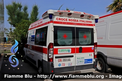 Fiat Ducato X250
Croce Rossa Italiana 
Comitato Locale di San Benedetto del Tronto
Allestimento Orion
CRI 051 AA
Parole chiave: Fiat Ducato_X250 CRI051AA Ambulanza