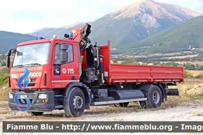 Iveco EuroCargo 180E30 III serie
Vigili del Fuoco
Comando Provinciale di Perugia
Distaccamento Permanente di Foligno
Colonna Mobile Regione Umbria
Autocarro con gru PM allestimento Iveco-Magirus
VF 26647
Parole chiave: Iveco EuroCargo_180E30_IIIserie VF26647